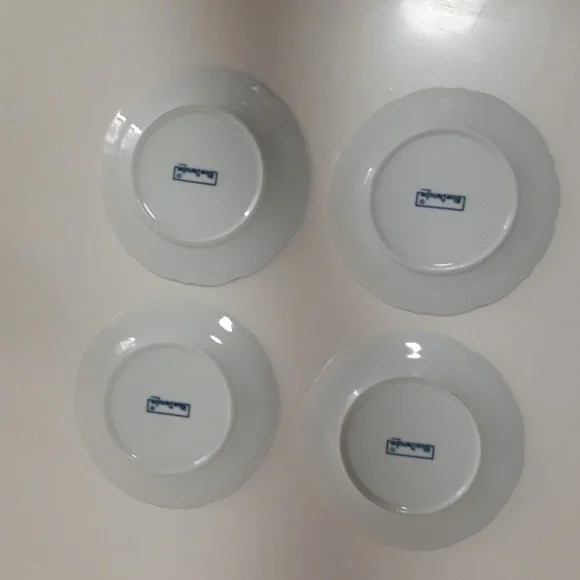 Blue Danube Mint four Dessert Plates Mint - Picture 3 of 4